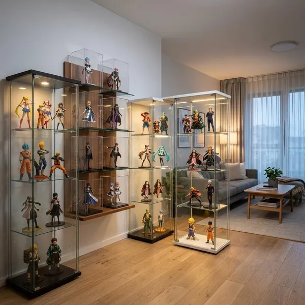 Which display case features matter most?