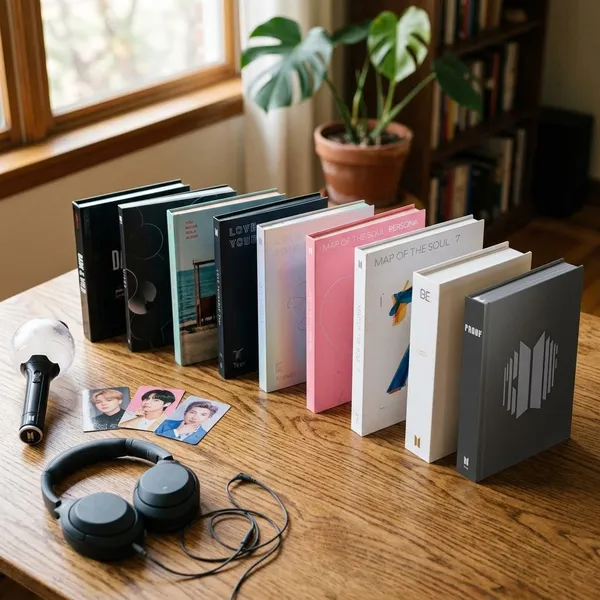 bangtan sonyeondan albums