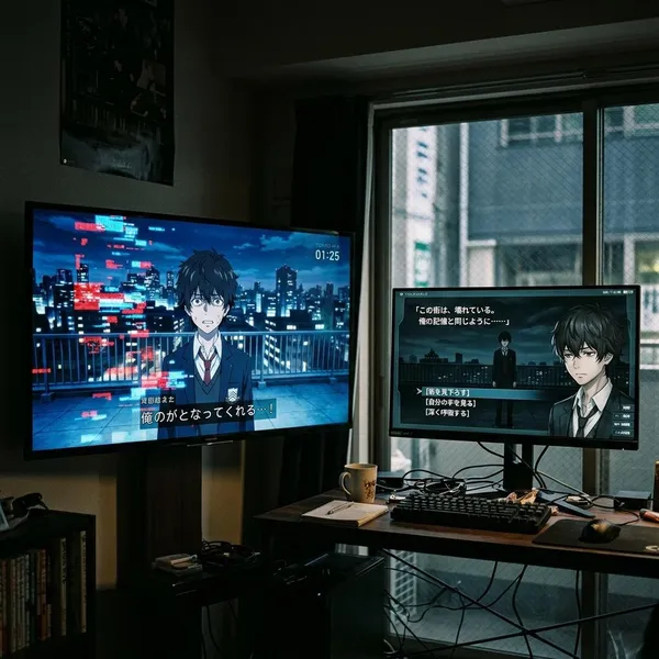 chaos head anime vs visual novel
