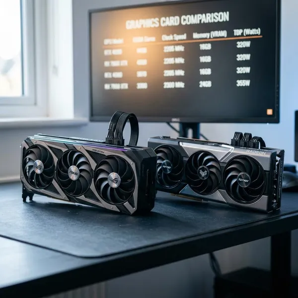 What matters when comparing graphics cards?