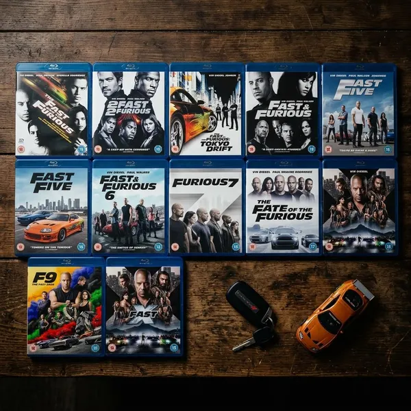 fast and furious movies in order