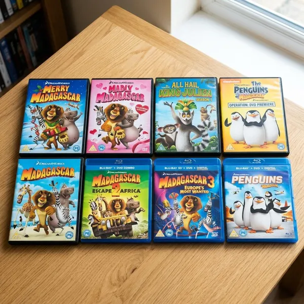 Madagascar movies in order