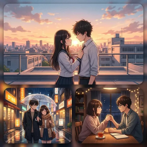 romance visual novel anime