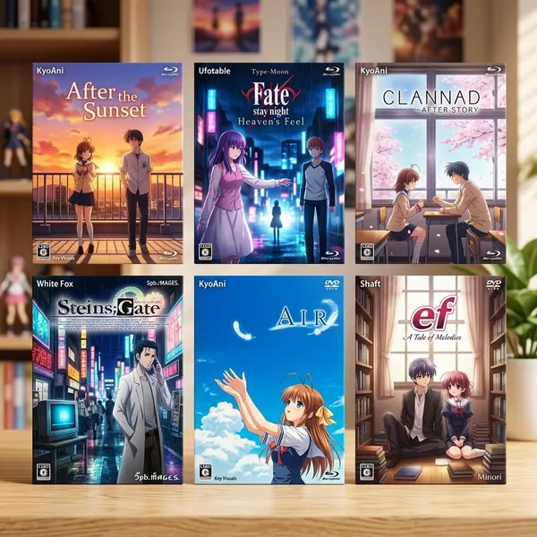 visual novel animes
